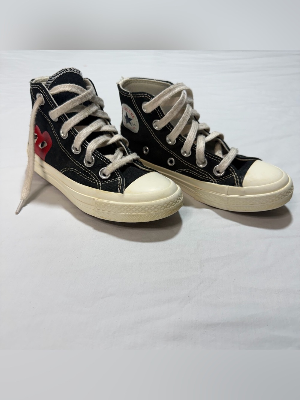the Comme des Garçons Play x Converse Chuck 70 High sneakers